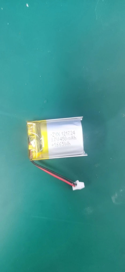 121724 3.7V 450mAh
